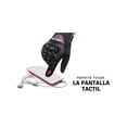 thumbnail image 4 of Guantes para Motociclista Hanylish Antideslizante Protección Completa al Dedo y con Sensores Táctiles para Pantalla Negro - Rojo, L Hanylish guanteslr, 4 of 4