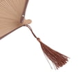 thumbnail image 3 of Abanico de Mano Plegable de bambú Borlas Huecas Portátil Ligero para Enfriar en Verano ANGGREK  Otros, 3 of 8