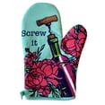 thumbnail image 2 of Screw It Oven Mitt Funny Vino Wine Lover Gift for Mom Kitchen Glove, 2 of 8