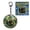 Brazil, variant on Match Day Party Favors Fidget Soccer Ball Keychain with Mechanical Clickers Portable Stress Relief Button Toy for Soccer Fans (Brazil)