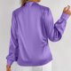 thumbnail image 4 of Blusa de trabajo,Suéter de manga larga y cuello redondo para mujer, top informal de color liso, poliéster, cómodo para uso diario, para casa y trabajo, sopatenor, 4 of 8