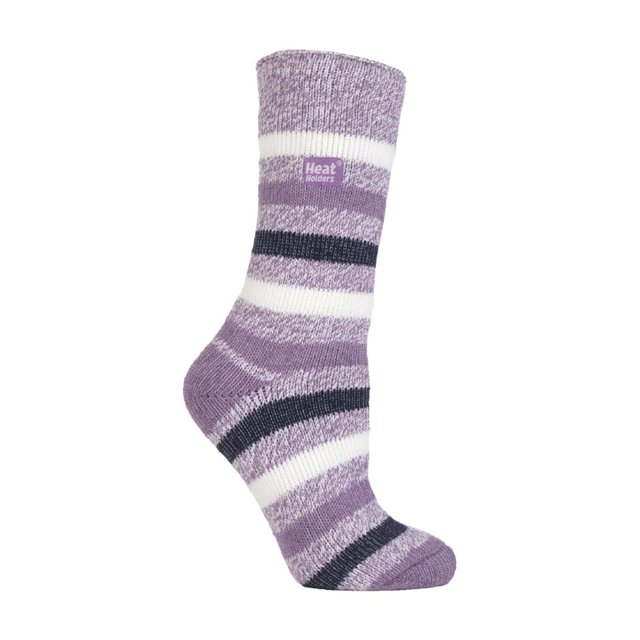Heat Holders - Ladies Thick Winter Warm Patterned Thermal Socks