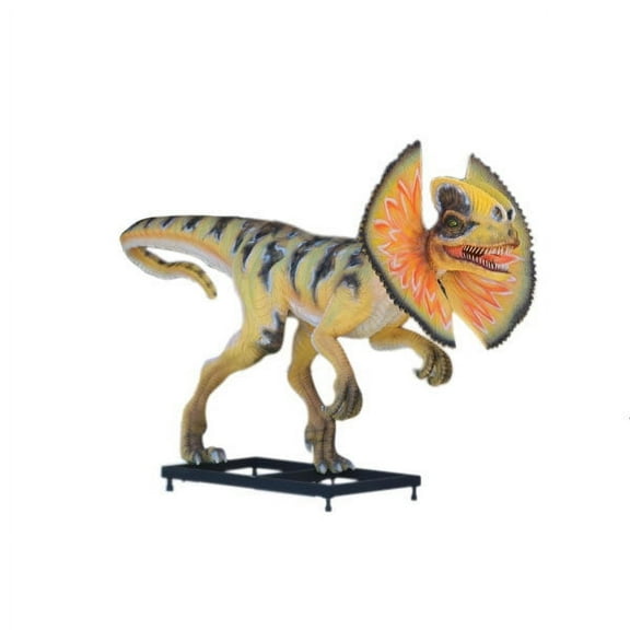 Venenifer with Dorsal Fin Dinosaur Life Size Statue