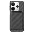thumbnail image 1 of Compatible For Xiaomi Redmi Note 14 4G (163.25x76.55x8.16mm) Case Magnetic Detachable Card Holder Phone Back Cover, 1 of 3