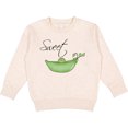 thumbnail image 2 of Inktastic Sweet Pea Toddler Sweatshirt, 2 of 4