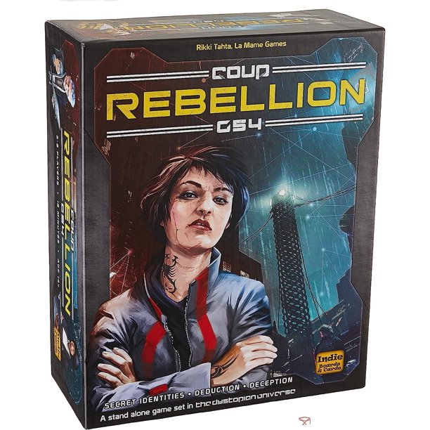 Juego de mesa Indie Boards and Cards Coup Rebellion G54 Strategy