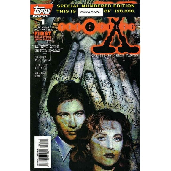 X-Files, The #1 (2nd) VF ; Topps Comic Book