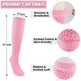 thumbnail image 4 of IMMEKEY 3 Pairs Slouch Socks for Women Size 9-11 Soft Extra Long Scrunch Knee High Boot Socks, 4 of 12