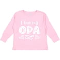 thumbnail image 3 of Inktastic I Love My Opa with Hearts Boys or Girls Long Sleeve Toddler T-Shirt, 3 of 5
