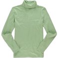 thumbnail image 1 of Camiseta básica de cuello alto Karen Scott para mujer verde mediana, 1 of 1