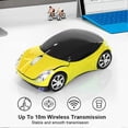 thumbnail image 3 of Car Mouse for Kids. 2.4G Wireless Mouse with USB Receiver. 3 Buttons, 1600 DPI, 3 of 5