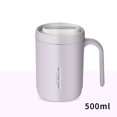 thumbnail image 3 of VERMON Water Cup Drink Water with Cover Popular Stainless Steel Office Travel Coffee Cup, 3 of 4