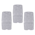 thumbnail image 1 of OULII 3Pcs Foldable Clothes Washing Boards Blue PVC Material for Home Washroom Use, 1 of 8