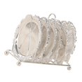thumbnail image 4 of Abbracc 7Set Assiettes Assiettes Porte-Salades avec Support de Rangement pour / Banquet, 4 of 9