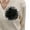 Black, variant on Camellia Lapel Pin Versatile Chiffon Flower Shape Breastpin Accessory Brooch Pin