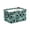 A001- Style A, variant on Fabric Storage Basket, Spooky Halloween Decorations, Closet Storage Organizer, Basket with Handle, 14X10X8 Inch Rectangular Collapsible Storage Bin with Full Print Jack-O-Lantern,