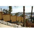 thumbnail image 2 of Backyard X-Scapes Natural Bamboo Fencing Garden Screen Rolled Fence Panel 1 in D x 6 ft H x 8 ft L, 2 of 8