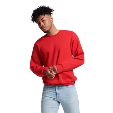 Russell Athletic Men's Dri-Power Fleece Crewneck Sweatshirts - Moisture Wicking, Mid-Weight Cotton Blend, Sizes S-4XL