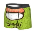 thumbnail image 2 of Disketp Fresh Sushi Men'S Boxer Briefs,Soft And Breathable Cotton Underwear With Comfortflex Waistband, 2 of 9