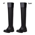 thumbnail image 3 of Ruiboury High Unparalleled Comfort And Style Nice Gifts Long Shoes black 47, 3 of 6