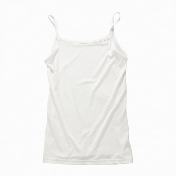 Kogui Baby Girl Tank Top Toddler Tank Top Kids Undershirts Soft Undershirt for Boys and Girls 2T 3T (White,2-3 Years)