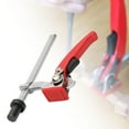 thumbnail image 6 of simhoa Desktop Quick Acting Hold Down Clamp Fixed Clip Wood Carving Routing Bench Dog Hole Clamp Steel Alloy 19mm, 6 of 10