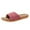Pink, variant on Quaouag Flax Tatami Slippers No Slip Indoor Slippers Open Toe