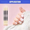 thumbnail image 3 of Vocoste 3 Pcs Double-Ended Nail Art Brush Gel Polish Nail Art Pen Tools for DIY Manicure, 3 of 7