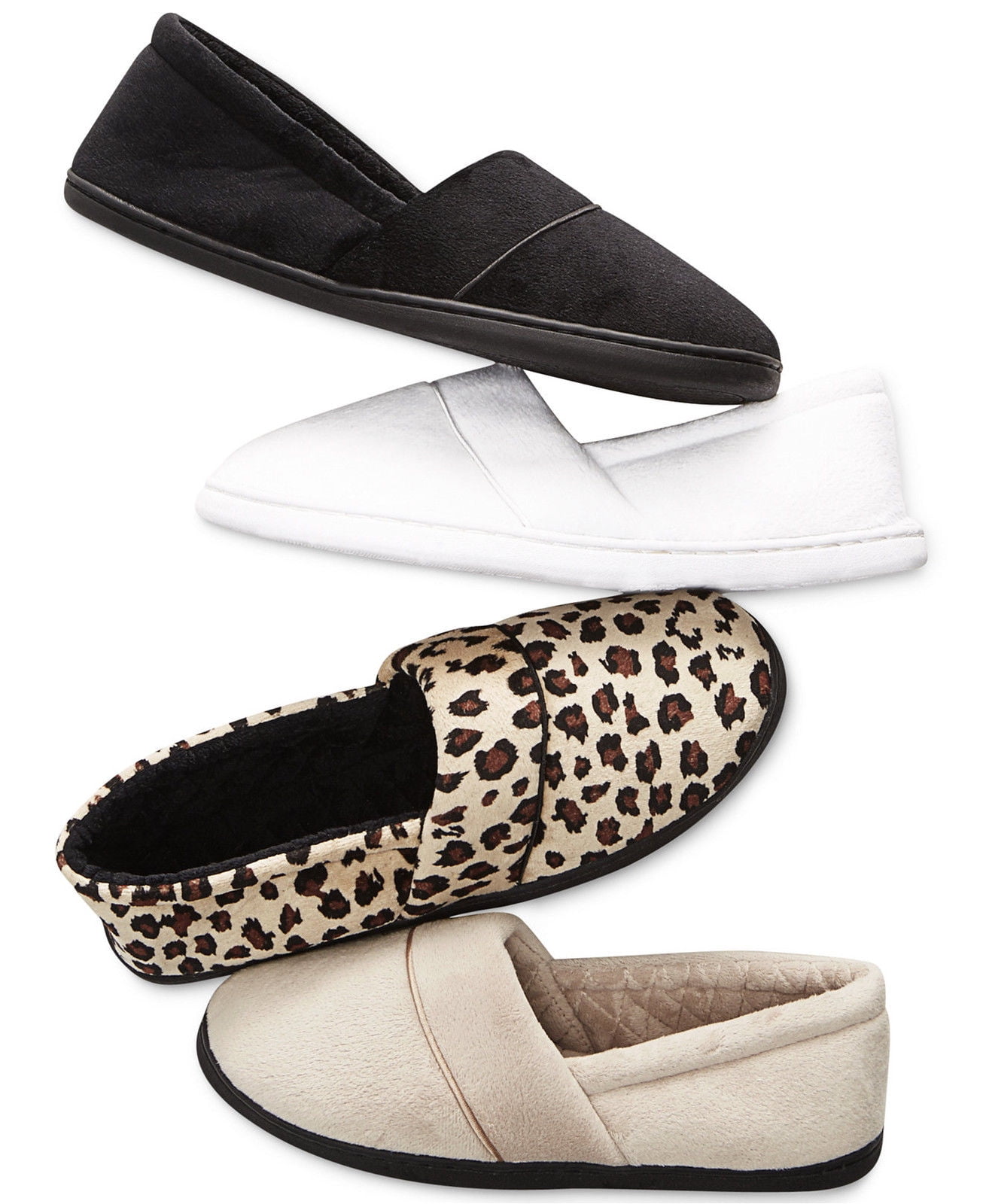 charter club memory foam slippers