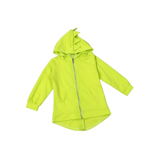 Kid S Boys Dinosaur Cute Hooded Jacket Warm Sweatshirt Zipper Casual Coat Walmart Com Walmart Com
