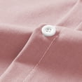 thumbnail image 5 of DPTALR Men's Summer Casual Round Neck Short Sleeve Shirt Tops,Pink,Big and Tall Men XXL, 5 of 8