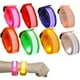 thumbnail image 2 of Pulseras intermitentes Naiovety 8 piezas brillan en la oscuridad 8 colores vibrantes, 2 of 6