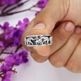 thumbnail image 4 of JAY JOOLS Elephant Spinner Ring - 925 Sterling Silver Unisex Band Jewelry for Men & Women, 4 of 7
