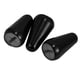 thumbnail image 3 of Guitar Toggle Tips Knob Replacement Parts for Electric Guitar Made of Brass and PP Black 3Pcs, 3 of 4
