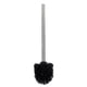 thumbnail image 1 of KDJ Stainless Steel Toilet Brush with Replaceable Head, Durable Chrome Handle, Spiral Design Bathroom Cleaning Tool for All Types of Toilets, Black, 1 of 3