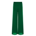 thumbnail image 5 of Haitryli Big Girls Lyrical Dance Clothes Dancing Trousers Wide-leg Pants Modern Jazz Dancewear Gymnastic Bottoms Green 10, 5 of 7