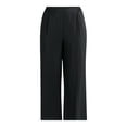 thumbnail image 5 of Sofia Jeans Women's and Women's Plus Drape Wide Leg Pants, 27" Inseam, Sizes XS-4X, 5 of 5