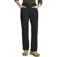 thumbnail image 4 of WULMLEO Women's Stretch Tactical Pants Water Resistant Ripstop Cargo Work Bottoms Outdoor Lightweight Hiking Tousers Black 2XL, 4 of 4