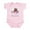 Petal Pink, variant on CafePress - Big Sister Has Four Paws Baby Infant Bodysuit - Baby Light Bodysuit, Size Newborn - 24 Months
