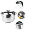 thumbnail image 3 of Stainless Steel Cooking Pot Steamer Pot Stainless Pot Vegetables Steamer Stock Pot 20 Quart Kitchen Utensil, 3 of 6