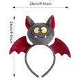 thumbnail image 3 of Ticikt Plush Halloween Headbands, 3D Cute Character Cosplay Head Boppers Party Accessories for Adults Kids, 3 of 4