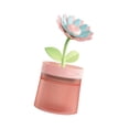 thumbnail image 4 of Mini humidificador Humidificador Humidificador Muto en forma de flor 260 ml de lámpara nocturna portátil Difusor de aceite esencial para la oficina Rosa, 4 of 8