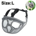 thumbnail image 2 of Bozal para perro con hocico corto, Bulldog Stop Dog para morder, ladrar, masticar, ajustable, boca corta, antimordeduras, máscara anticomida, suministros para mascotas, 2 of 8
