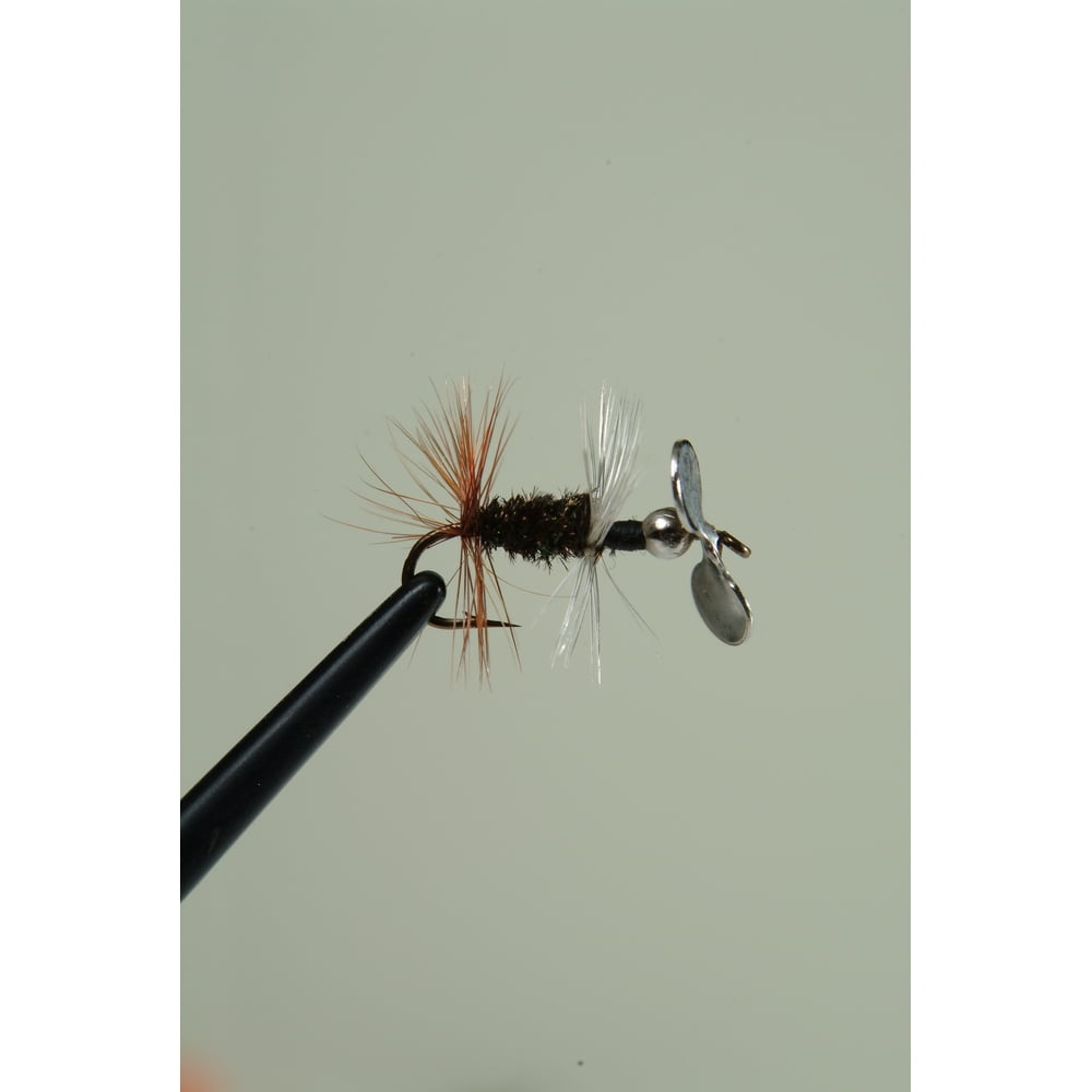 Pistol Pete Spinner Flies Freshwater Trout Fishing Lure, Renegade, Size
