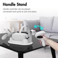 thumbnail image 3 of Seitruly Estación de carga de auriculares de juego VR Gamepad soporte de base de pantalla ajustable tipo C reemplazo de de velocidad rápida Electrónica Blanco, 3 of 6