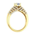 thumbnail image 2 of 1 Carat Prong Set Diamond Engagement Ring in 14K Yellow Gold (Ring Size 5.5), 2 of 5