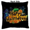 thumbnail image 2 of PKQWTM Cartoon Halloween Reversible Mermaid Cushion Cover Home Decor Sequin Pillow Case Size 16x16 inches, 2 of 2