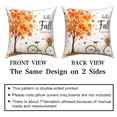 thumbnail image 2 of DaShan Fall Throw Pillow Covers 18x18 Set of 4,Thanksgiving Autumn Pumpkin Pillow Cases for Bedroom Sofa Couch, 2 of 6