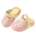 thumbnail image 6 of CUZIBR Girls Toddler Kids Clogs Garden Shoes Cute Cartoon Bunny Pattern Anti- Flat Sole Flexible Indoor Outdoor Waterproof Beach Pool Sandal Holiday Casual Sandals Footwear,RD1,2-2.5 Years, 6 of 8