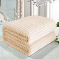 thumbnail image 2 of ACDANC Double Layer Throw Blanket for Couch,Soft Fluffy Fleece Blankets Cute Warm Cozy Blanket Birthday Gifts for Women Girls Mom,Home Room Sofa Bed Decor,27.55×39.37",White, 2 of 7